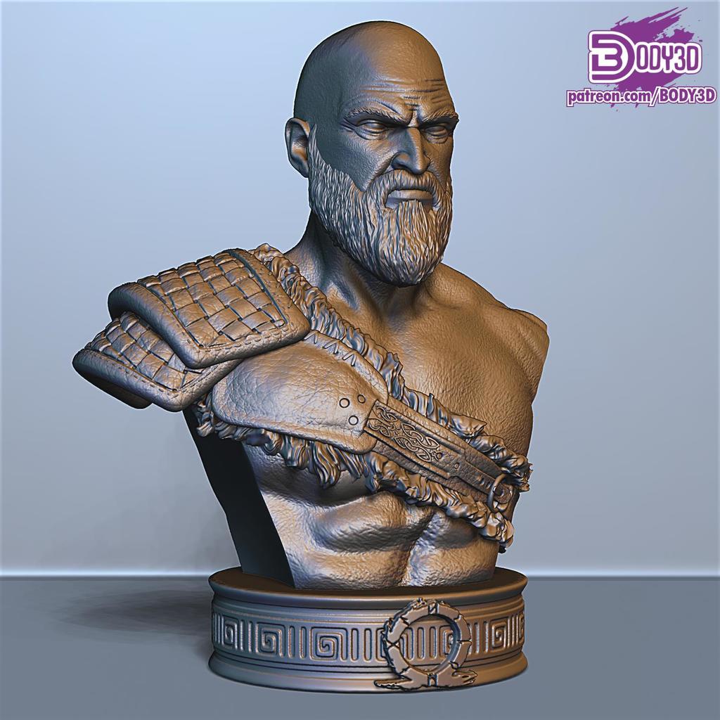 Kratos God Of War Figür